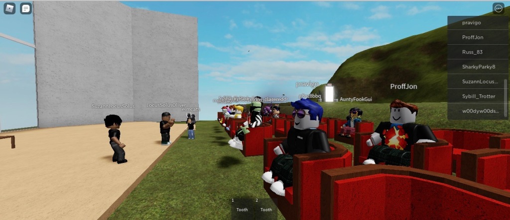Mutiny S Latest Breakthrough Project Creating Digital Theatre Gaming Audience Engagement Marcus Romer S Work Blog - roblox locus real name